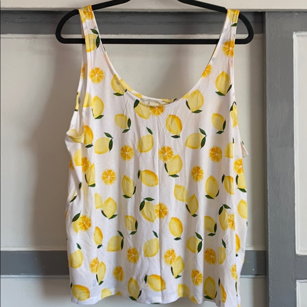 Lemon tank top